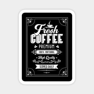 Vintage | Coffee | Chalkboard Magnet
