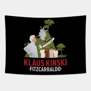 Unleashing the Unforgettable: Klaus Kinski in Fitzcarraldo Tapestry