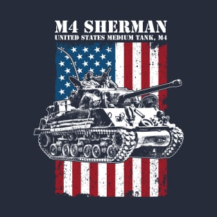 M4 Sherman WW2 Tank T-Shirt