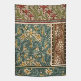 Vintage Flower Design Tapestry