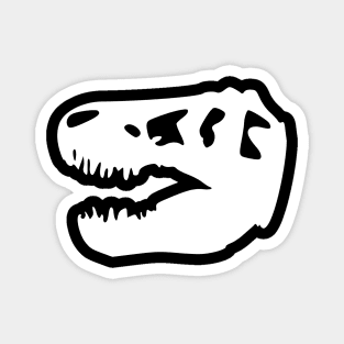 T-Rex Skull Magnet