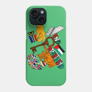 End Apartheid Phone Case