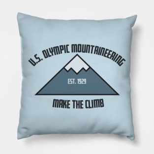 Olympic Mountaineer Pillow