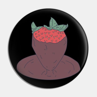 Chocolate Dip - Strawberry - Drunken Berries Pin