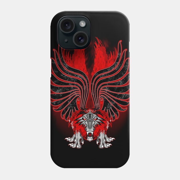 Dragon Gargoyle Tattoo Style Phone Case by BluedarkArt