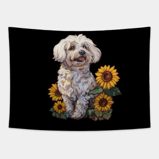 Maltese dog Tapestry