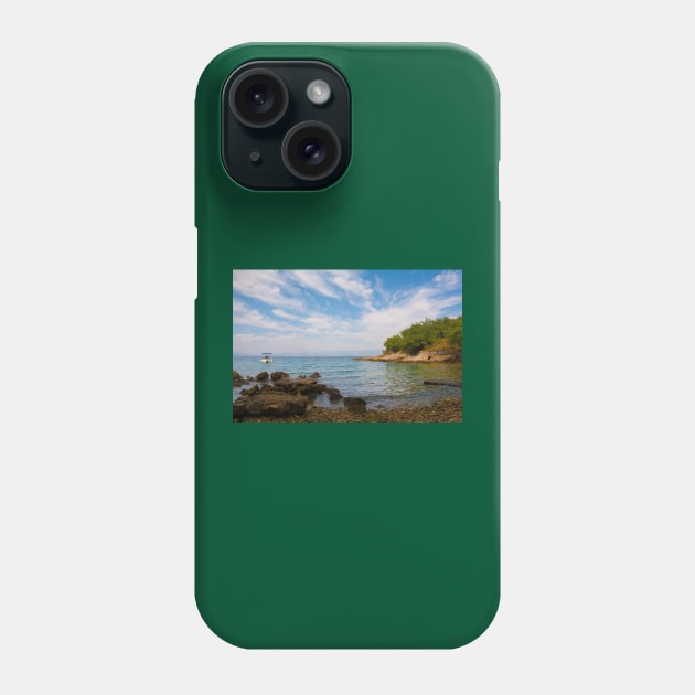 Krk Coast Phone Case by jojobob