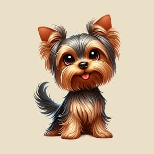 Cute Yorkshire terrier T-Shirt