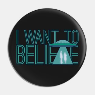 X-Files I Want To Believe Pin