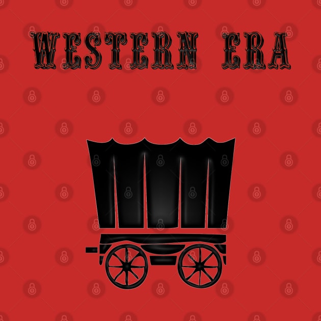 Western Era - Covered Wagon 1 by The Black Panther