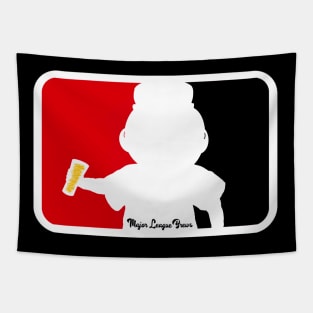 Mr. Redlegs Mascot Major League Brews Tapestry