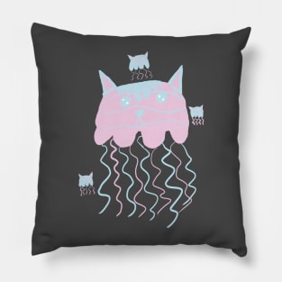 Cotton Candy Jelly Cat :: Canines and Felines Pillow