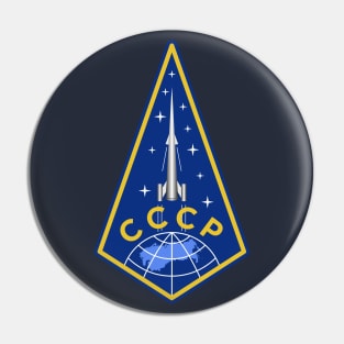 Soyuz Soviet Space Program Emblem - Cosmonaut, Space Exploration, Astronaut, Soviet Union Pin