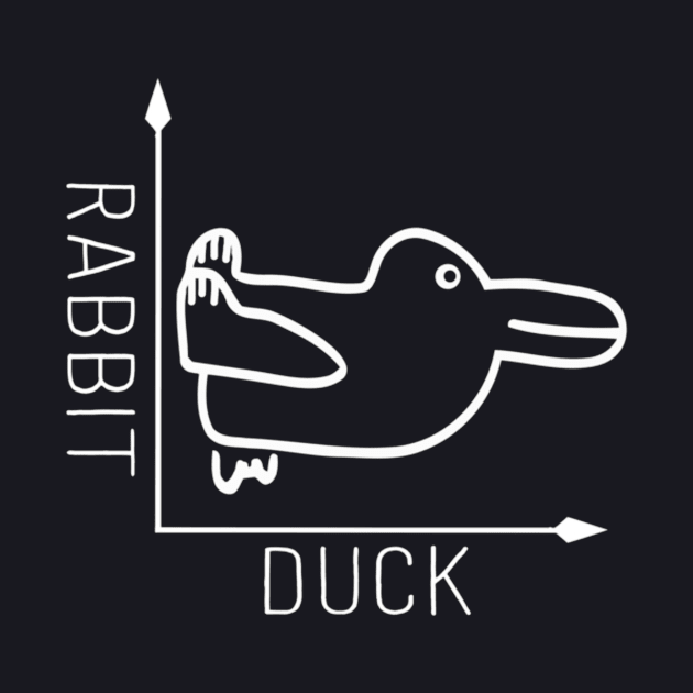 Wittgenstein Rabbit Duck Illusion by Juliano