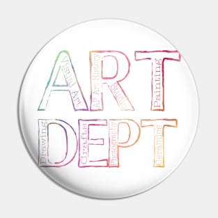 Art Dept Pin