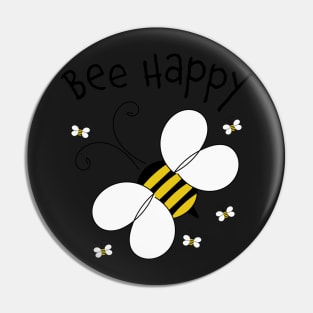 Bee Happy Pin