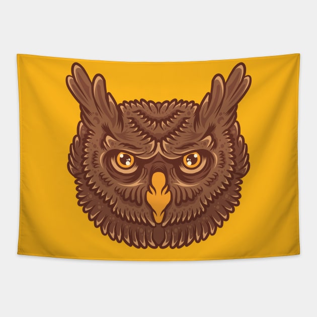 The Owl Tapestry by haloakuadit