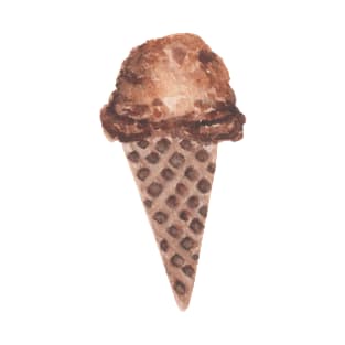 Chocolate ice cream cone T-Shirt