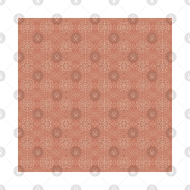 Bohemian Earth tones pattern by Trippycollage