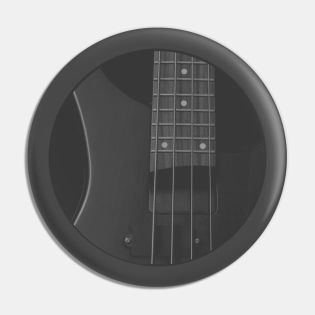 Bass Guitar Pin by Room Thirty Four