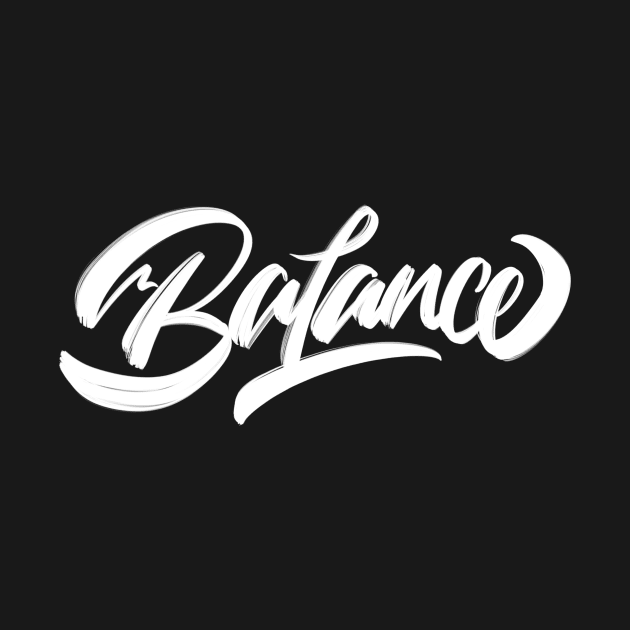 Lettering balance by Dimaswdwn