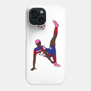 Oshoala's overhead kick Phone Case