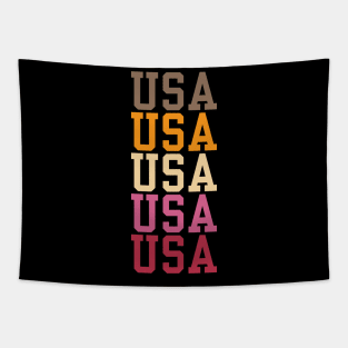 USA SPORT CUTE TRENDY STYLE U.S.A INDEPENDENCE DAY 4TH JULY Tapestry