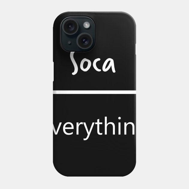 Soca is life! Phone Case by JunaeBenne