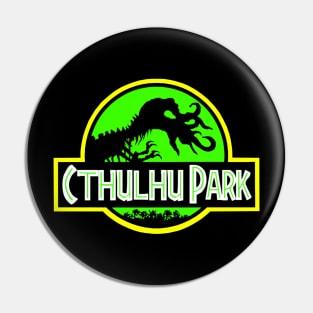 Cthulhu Park - Retro 90s Movie Parody (Green Variant) Pin