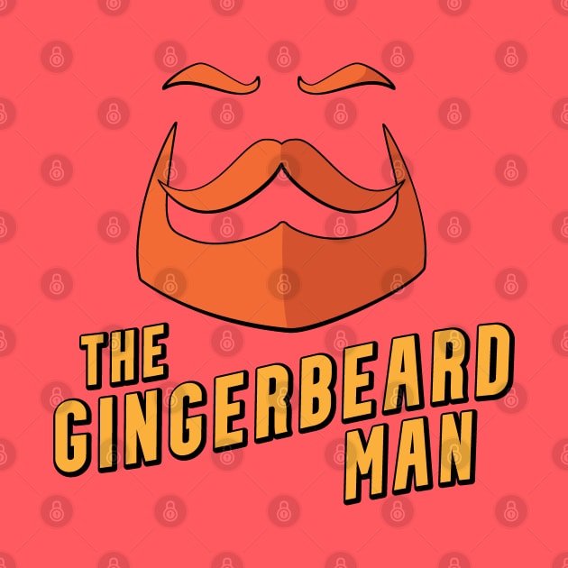 Funny Gingerbeard Man Pun by Huhnerdieb Apparel