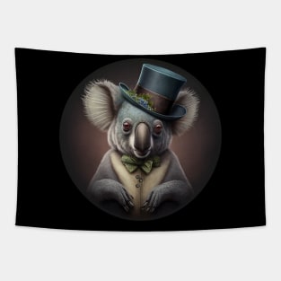 Koala with top hat Tapestry