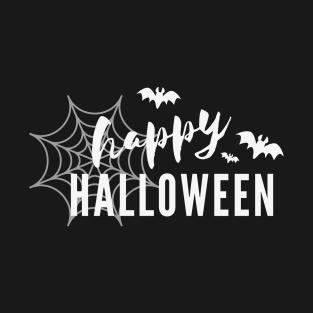 Happy Halloween Black T-Shirt