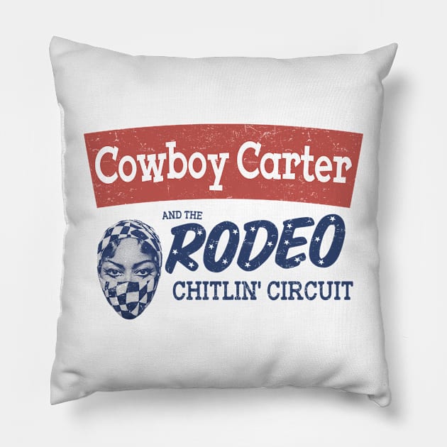 Cowboy Carter Pillow by metikc