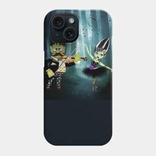 Violinist and zombie ballerina Phone Case