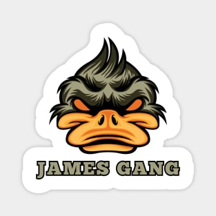 James Gang Duck Party Logo Magnet