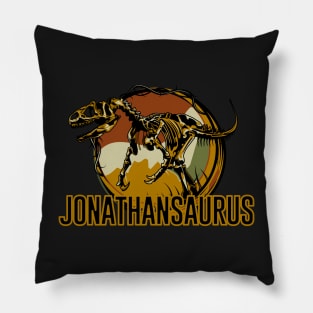 Jonathanosaurus Jonathan Dinosaur T-Rex Pillow