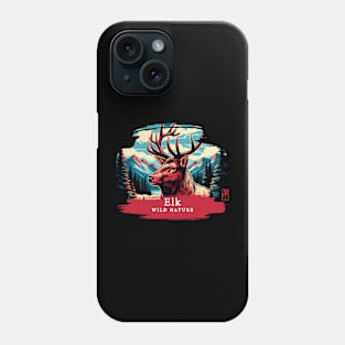 Elk - WILD NATURE - ELK -3 Phone Case