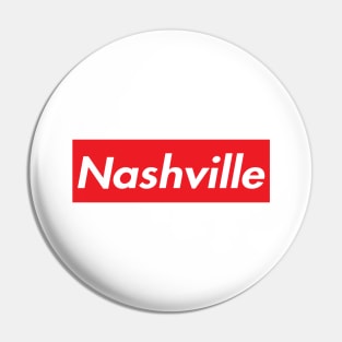 NASHVILLE SUPER USA LOGO Pin