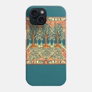 Tree Medieval tapestry Renaissance fair, celtic, history, middle ages, fantasy Phone Case