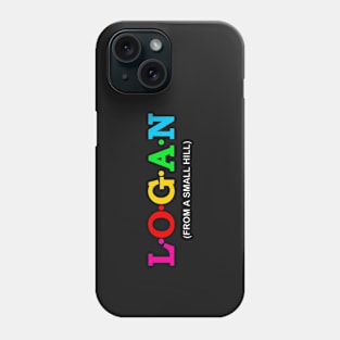 Logan - From a small hill. Phone Case