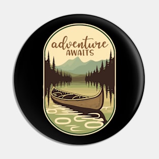 Adventure Awaits Pin