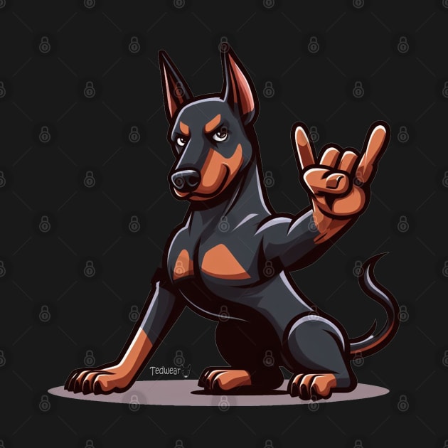 Rock Dobe by Tedwear