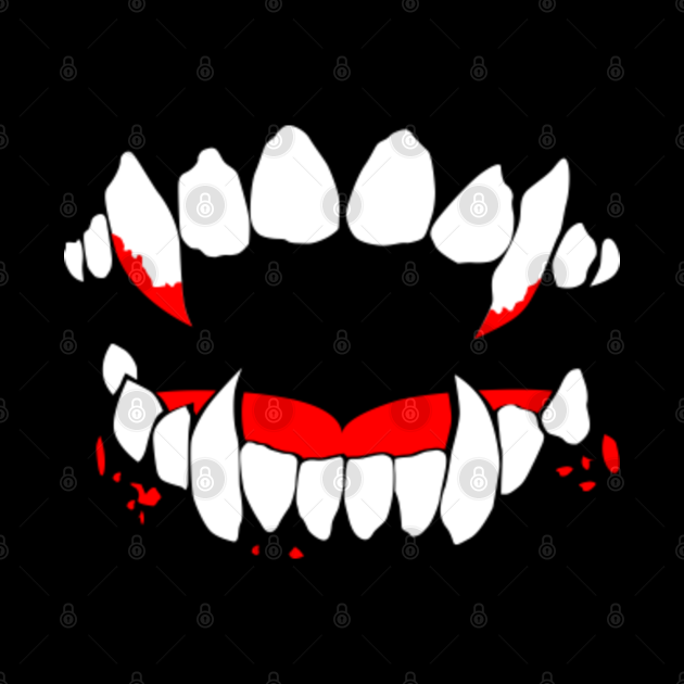 Scary Teeth Face Mask Scary Teeth Face Mask Mask TeePublic
