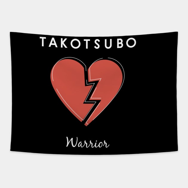 Takotsubo Warrior Tapestry by kikibul