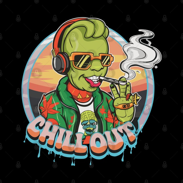 Alien Hip-Hop Harmony: Chill Out in Style by diegotorres