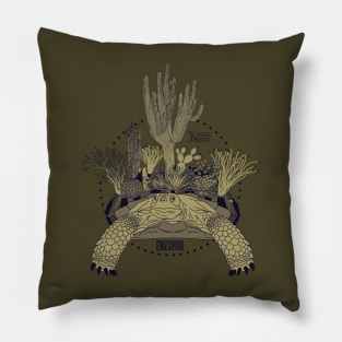 Sonoran Desert Tortoise Pillow