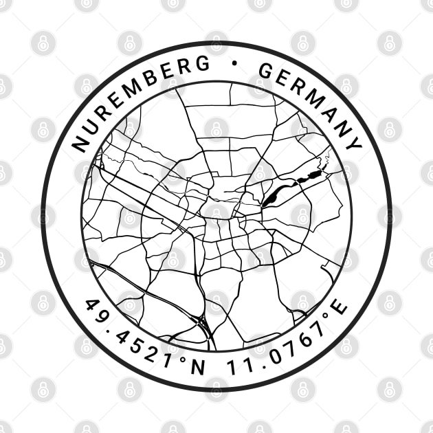 Nuremberg Map by Ryan-Cox