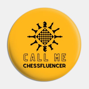 Chess Influencer Player Pin