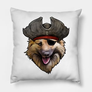 Icelandic Sheepdog Pirate Pillow