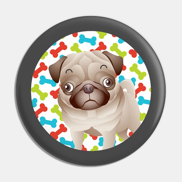 Pugs Pin by DaniHoffmann